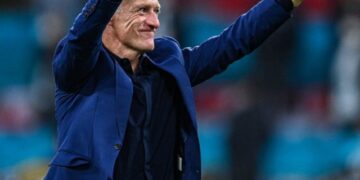 Deschamps praises Mbappe after his two goals put France into WC last 16