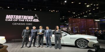 Genesis G90 named 2023 Motortrend car of the year