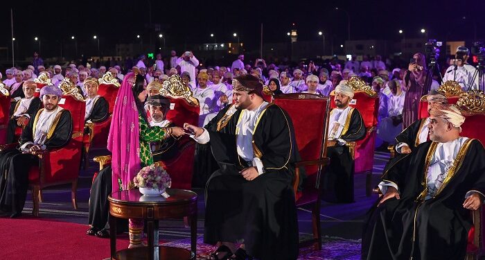 Sayyid Bilarab inaugurates Al Teeb model city in Liwa