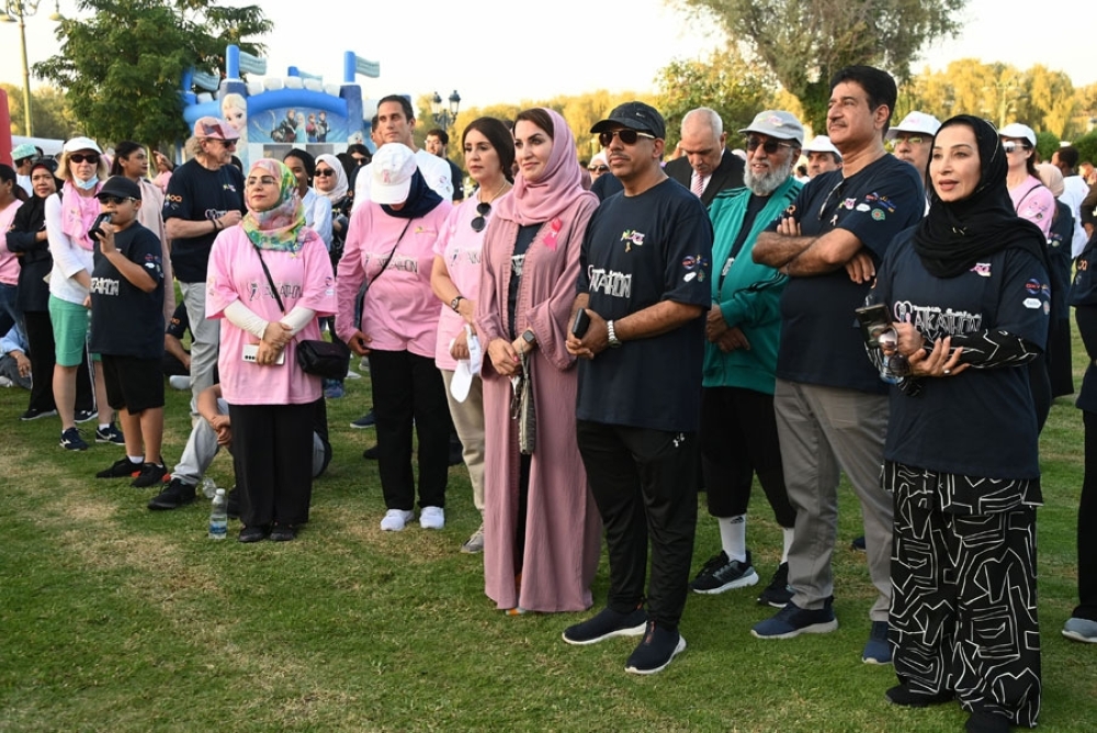 انطلاق فعاليات المسيرة السنوية للجمعية العمانية للسرطان