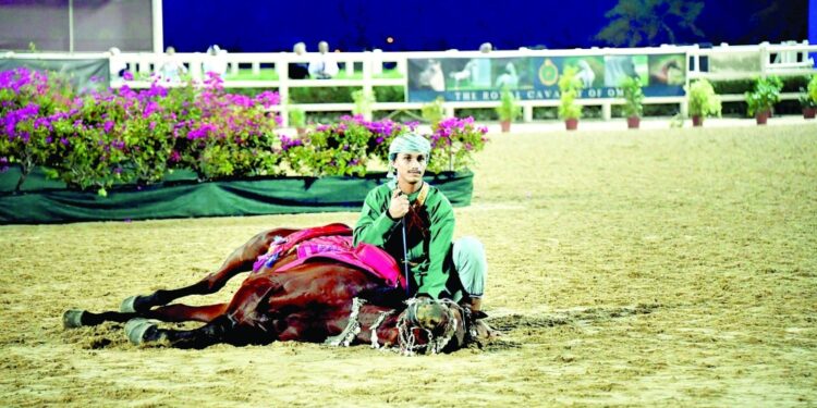 تنافس كبير في ختام بطولة عمان الثامنة لجمال الخيل العربية 1 تنافس كبير في ختام بطولة عمان الثامنة لجمال الخيل العربية