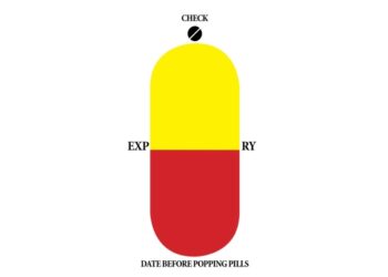 Check expiry date before popping pills