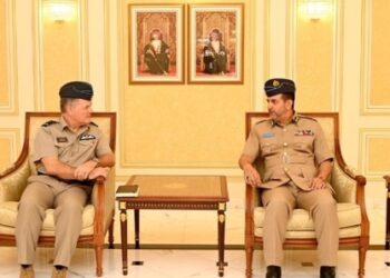 Strategic and Defence Studies Academy Head receives British Military Official