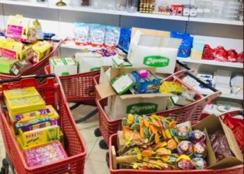 Sweets marketed for children seized