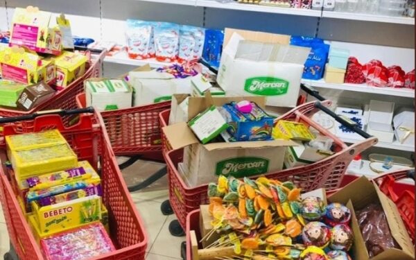 Sweets marketed for children seized