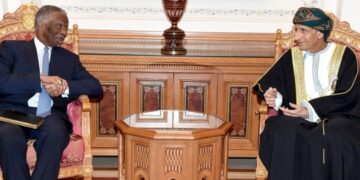 HH Sayyid Fahd receives ex-President of South Africa