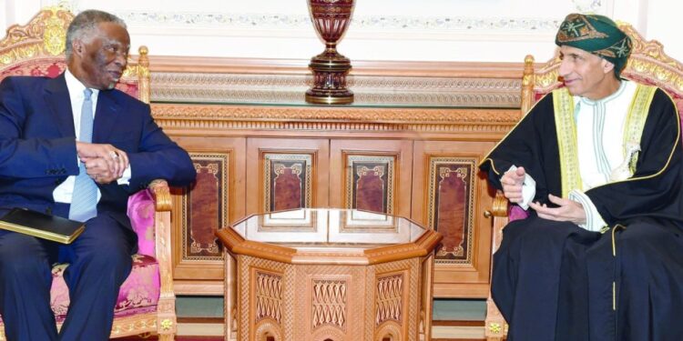 نيابة عن جلالة السلطان.. السيد فهد يستقبل رئيس الاتحاد البرلماني الدولي