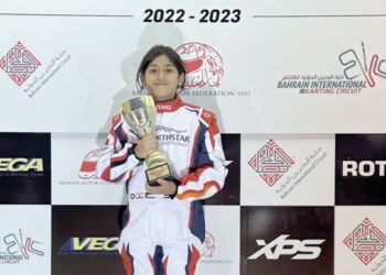Shonal second in Bahrain Rotax karting race