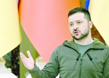 زيلينسكي يشكر الامريكيين على الدعم ويطالب باستمراه لحين ارساء السلام في اوكرانيا