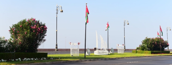 Oman streets decked up for 52nd National Day 1 Oman streets decked up for 52nd National Day
