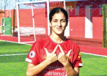 North African youth chase football dreams