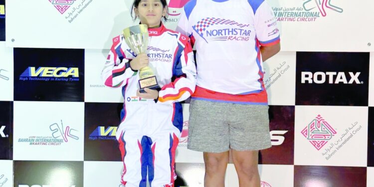 شونال وصيفا في الجولة الأولى لبطولة البحرين للكارتينج 1 شونال وصيفا في الجولة الأولى لبطولة البحرين للكارتينج