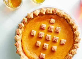 Eggnog Sweet Potato Pie