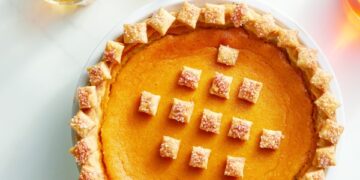 Eggnog Sweet Potato Pie