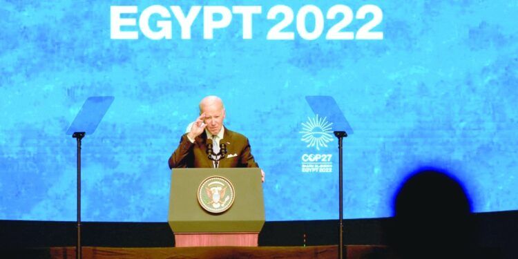 بايدن أمام مؤتمر المناخ: "حياة الكوكب" في خطر 1 بايدن أمام مؤتمر المناخ: “حياة الكوكب” في خطر