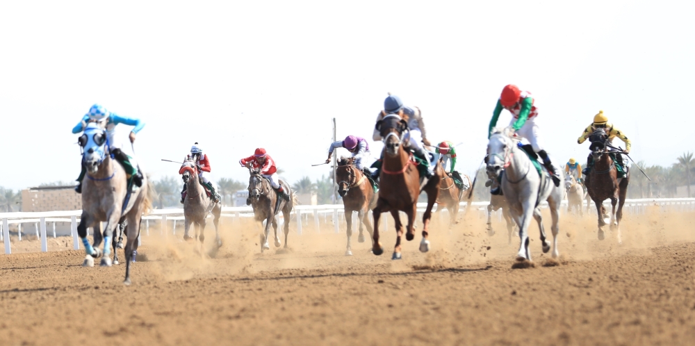 تنافس كبير في سباق كأس العيد الوطني الثاني والخمسين للخيل 1 تنافس كبير في سباق كأس العيد الوطني الثاني والخمسين للخيل