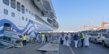 Salalah Port receives AidaCosma