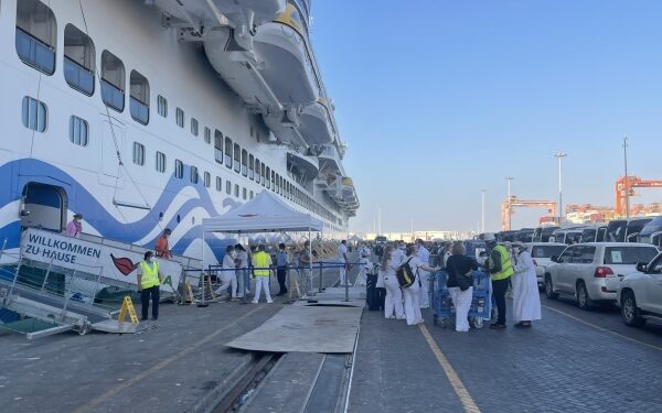 Salalah Port receives AidaCosma