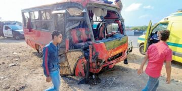 19 dead in Egypt after bus falls into canal