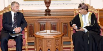 HH Sayyid Fahd receives Speaker of Hungarian National Assembly