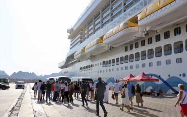Muttrah port receives AIDAcosma with 5,800 tourists 1 Muttrah port receives AIDAcosma with 5,800 tourists