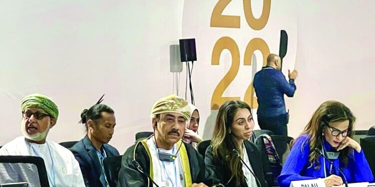 سلطنة عمان تشارك في اجتماعات التغير المناخي قبل عام 2030م