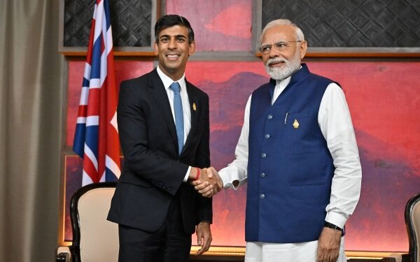 India's Modi and Britain's Sunak meet at G20 1 India's Modi and Britain's Sunak meet at G20