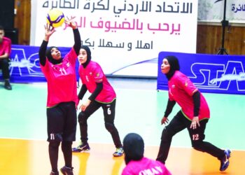 المنتخب النسائي للطائرة يخسر أمام الأردن في افتتاح بطولة غرب آسيا