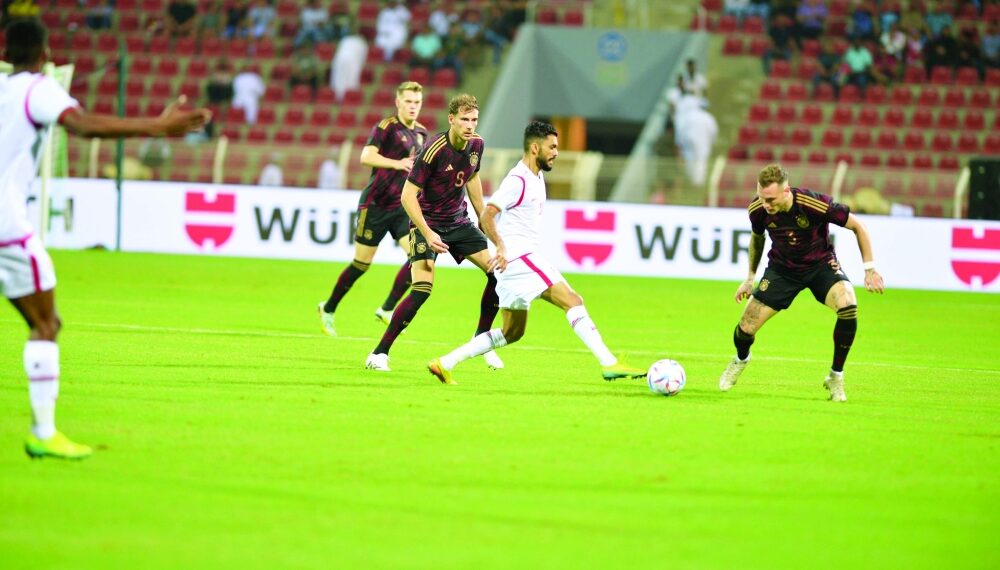 الأحمر يسطر ملحمة الإبداع الكروي ويحرج الألمان قبل المونديال