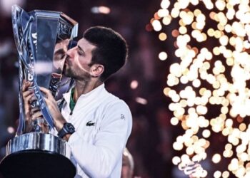 Djokovic finishes troubled year with ATP Finals title