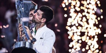 Djokovic finishes troubled year with ATP Finals title
