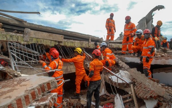 'Nothing was left': After Indonesia quake, families desperately search