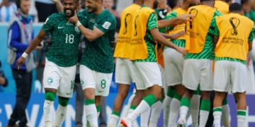 Saudis stun Argentina to take 2-1 lead
