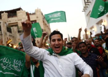 Saudi Arabia declares public holiday tomorrow after World Cup win against Argentina