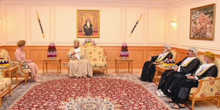 السيد أسعد بن طارق يودع سفيري البرازيل والمملكة المتحدة