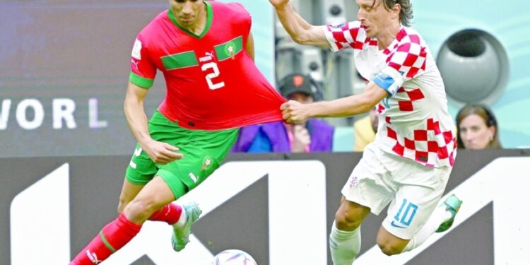 تعادل أبيض يحكم موقعة المغرب وكرواتيا