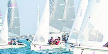 منافسات قوية تشهدها سباقات بطولة العالم لقوارب آر.أس فنتشر