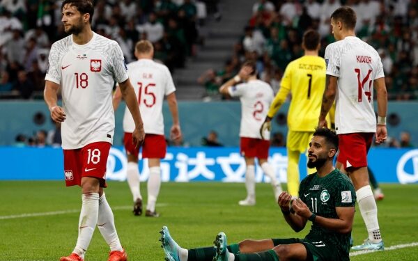 Poland beats Saudi Arabia