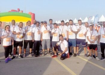 AVOD employees take part in Muscat Marathon