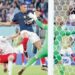 Mbappe double sinks Denmark