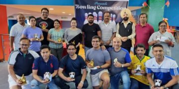 Pinsters emerge champions in ISC bowling tournament