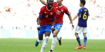 Costa Rica rebound from drubbing to stun Japan