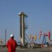 Oil prices fell to near their lowest levels this year