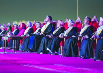 السيد بلعرب بن هيثم يرعى حفل افتتاح مدينة الطِيب النموذجية بولاية لوى