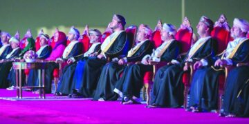 السيد بلعرب بن هيثم يرعى حفل افتتاح مدينة الطِيب النموذجية بولاية لوى