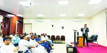 حلقات عمل صحية بصلالة