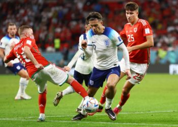 منتخب إنجلترا يقسو على ويلز بثلاثية ويلاقي السنغال بدور الـ16