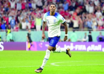 ساوثجيت: أداء راشفورد تطور بشكل كبير