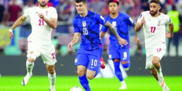 Pulisic sinks Iran as US advance in World Cup duel