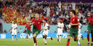 أرقام من مواجهة البرتغال وغانا